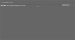 Desktop Screenshot of magicangels.com